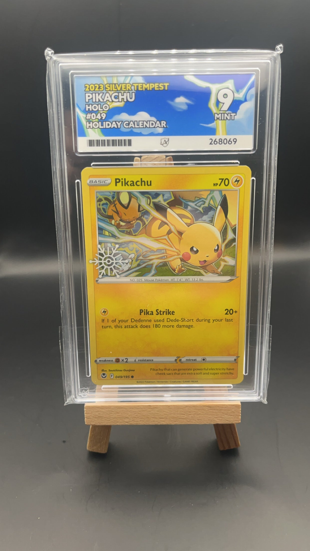 Pikachu Holiday Promo - Ace 9