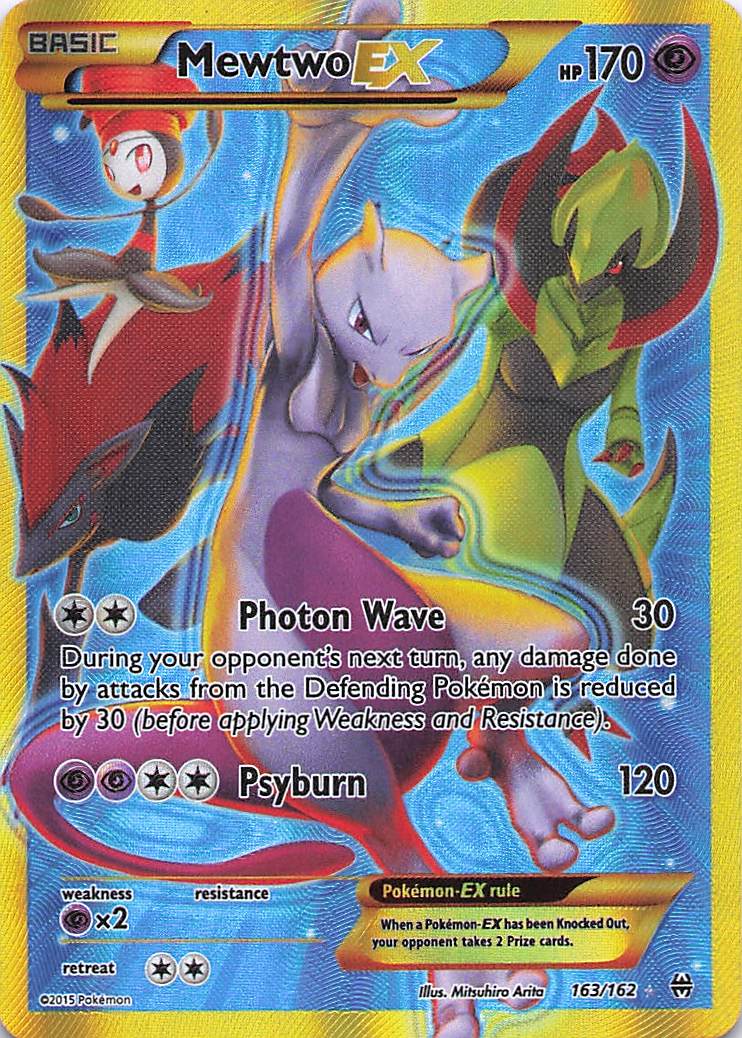 Mewtwo Ex - 163/162 - BREAKthrough - NM Collectors Corner Mewtwo Ex - 163/162 - BREAKthrough - NM Collectors Corner