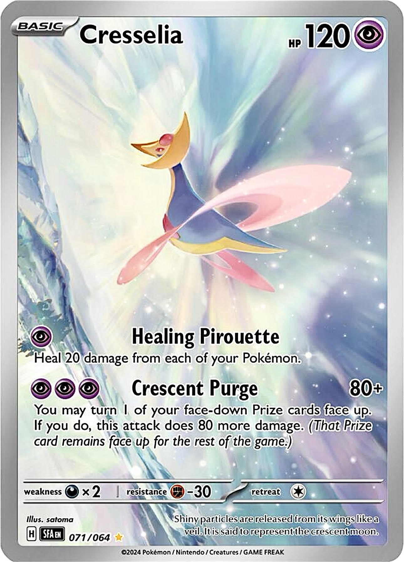 Cresselia - Scarlet & Violet - 071/064 - Shrouded Fable - NM