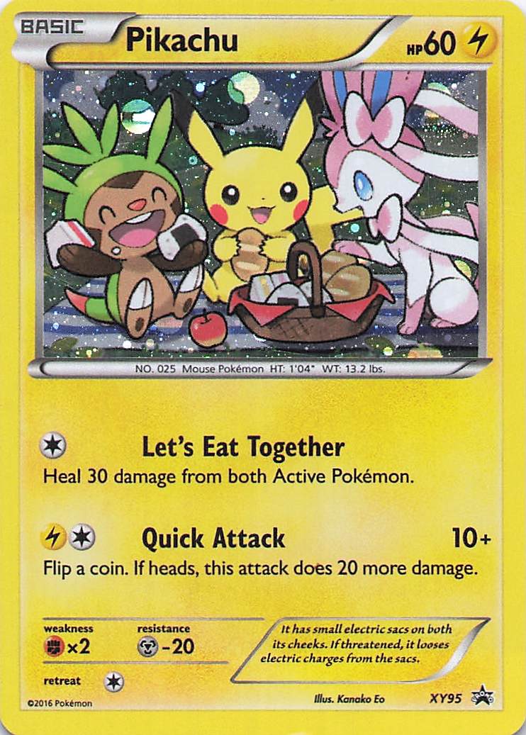 Pikachu - XY95 - LP - Promo