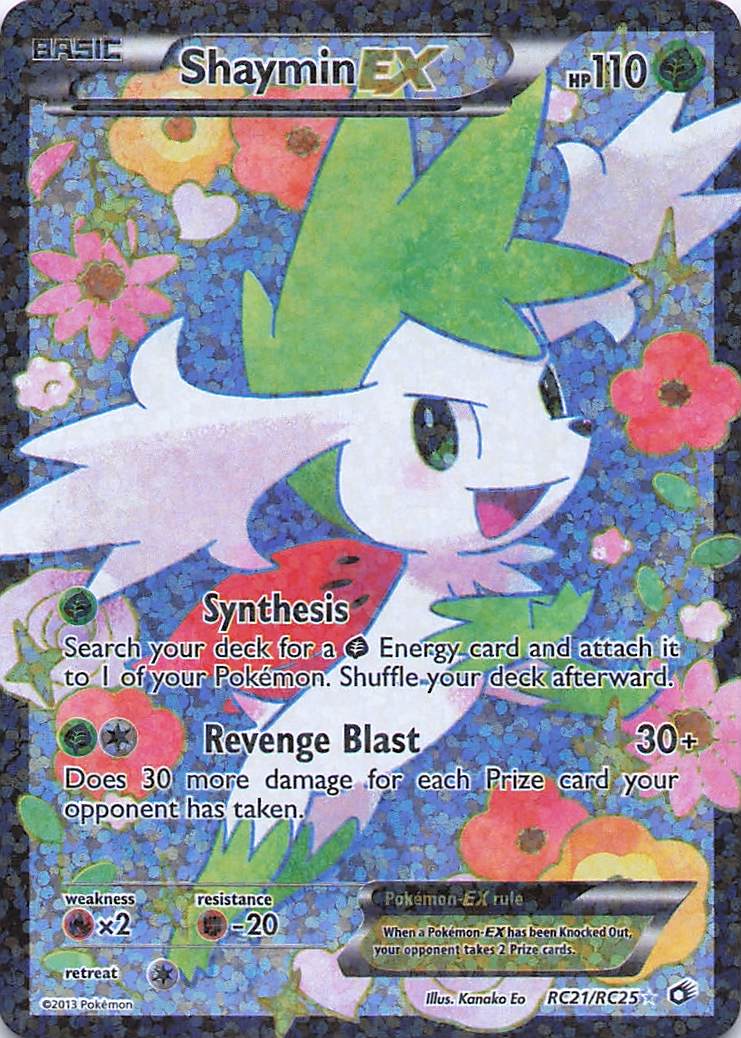 Shaymin EX - RC21/RC25 - Radiant Collection - LP