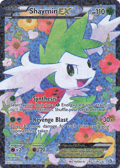 Shaymin EX - RC21/RC25 - Radiant Collection - LP