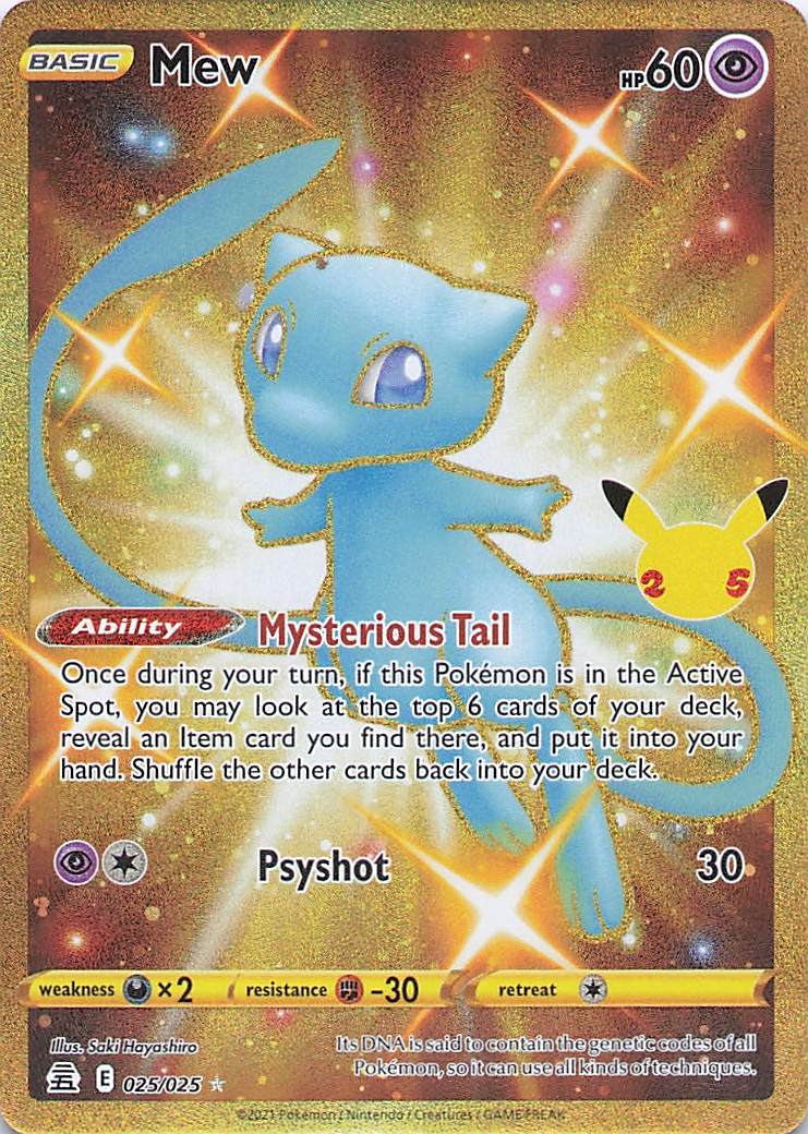 Mew - Celebrations - 025/025 - NM