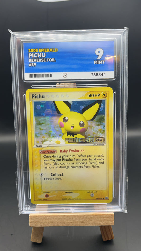 Pichu - Emerald Reverse - Ace 9