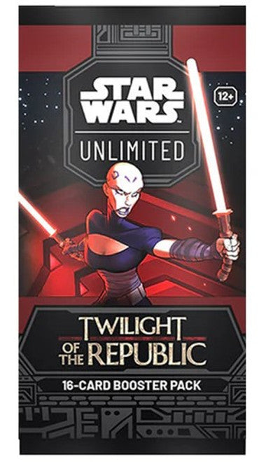 Star Wars Unlimited - Twilight of the Republic Booster Pack x3