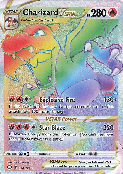 Charizard VStar - Brilliant Stars - 174/172 - NM