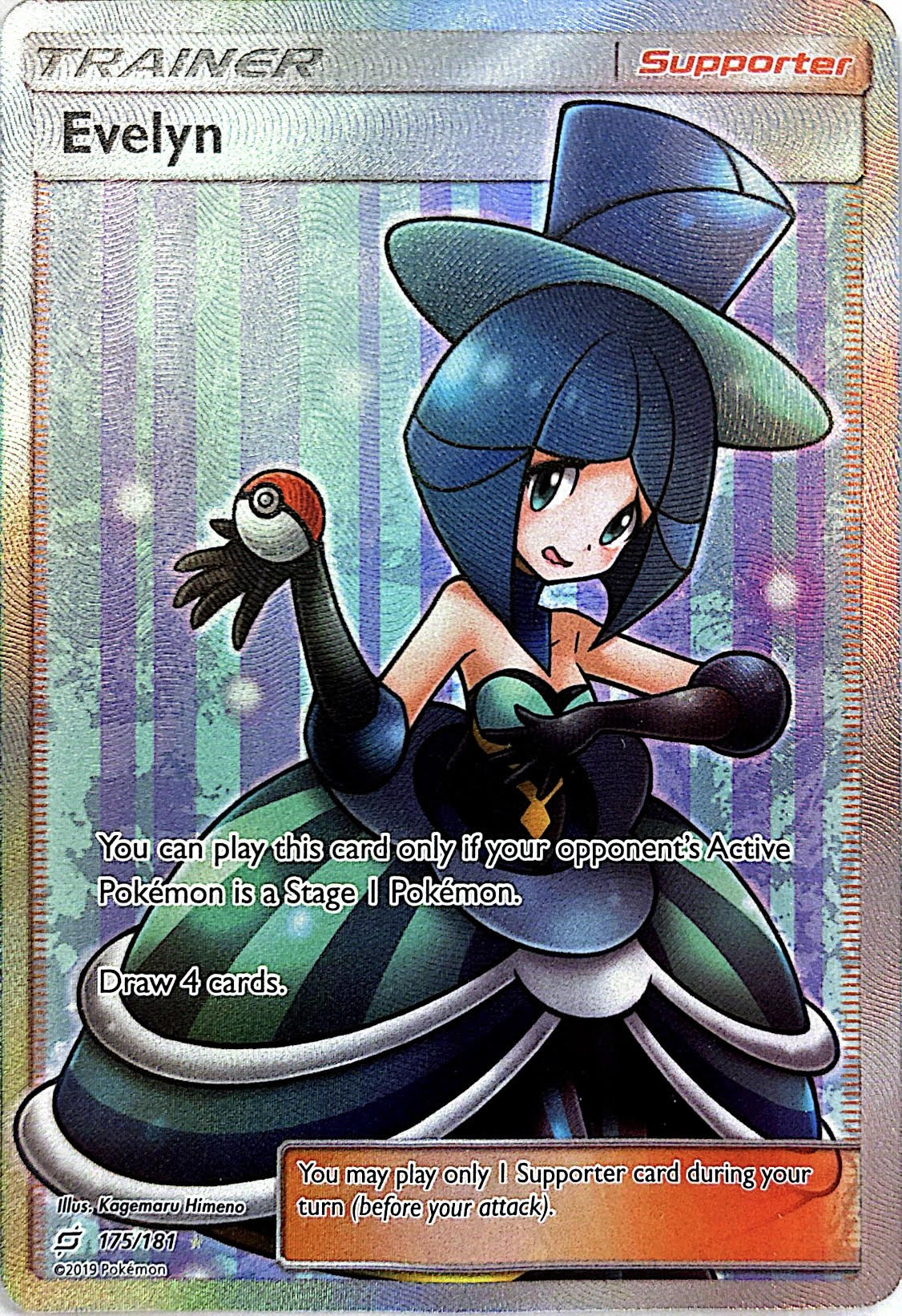 Evelyn Full Art -Trainer-175-181-NM