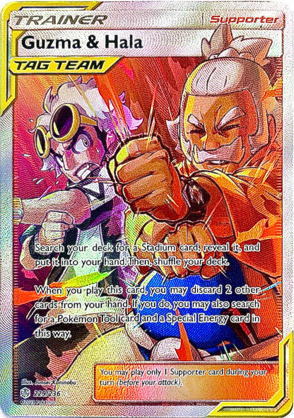 Guzma&Hala - Cosmic Eclipse - 229/236 - NM