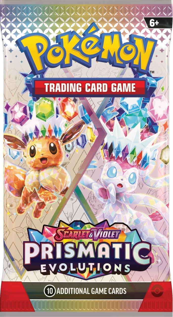 Prismatic Evolutions Booster Pack Bundle x3