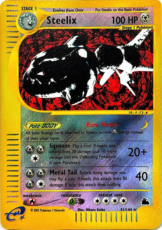 Steelix - Reverse Holo - Skyridge - 31/144 -LP