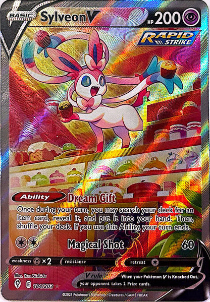 Sylveon V - Evolving Skies -184/203-NM